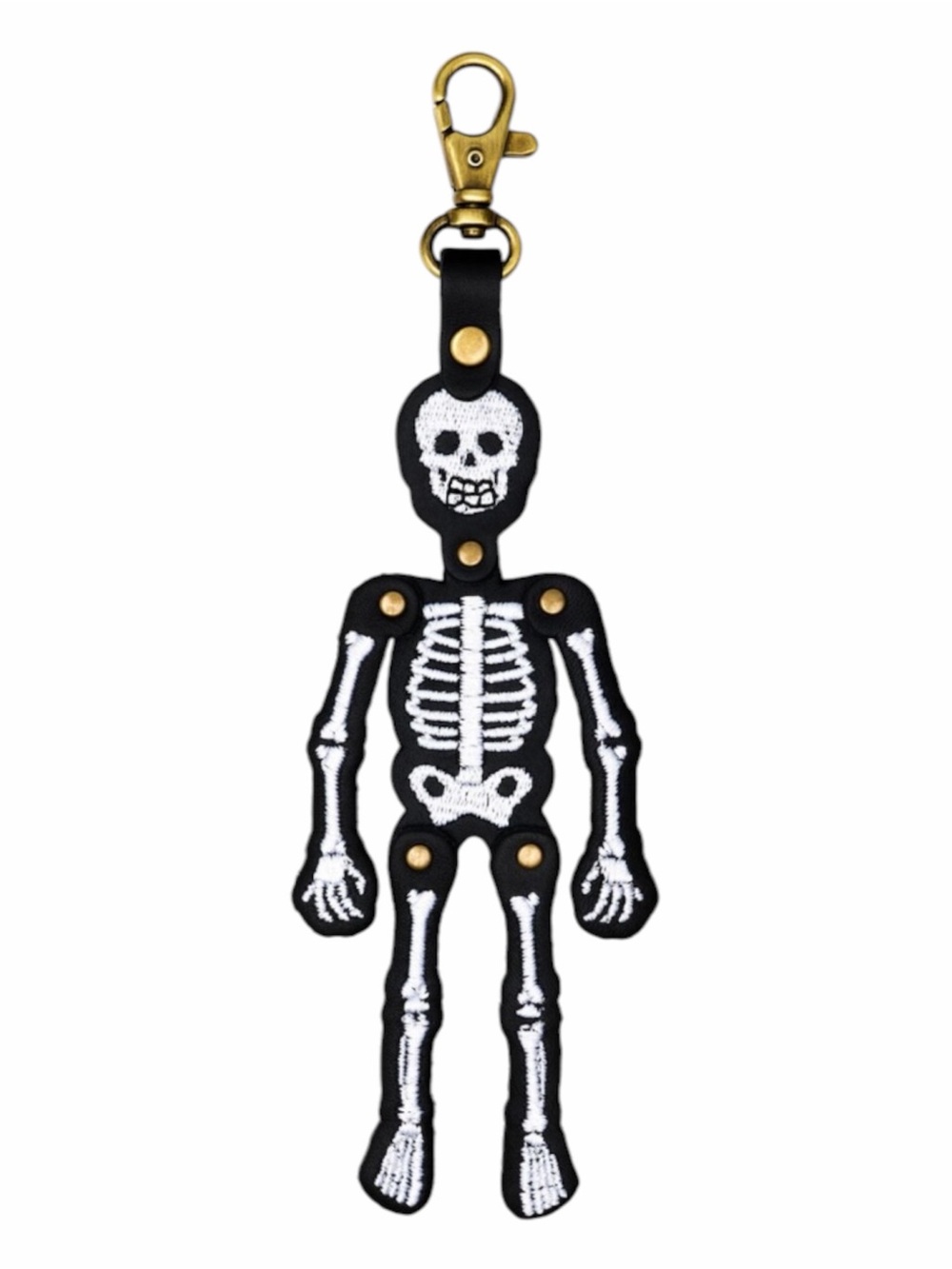 PORTLAND LEATHER Bob Bones Skeleton Bag Charm